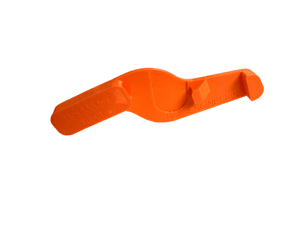 TIGR Lock 2 Fenstersicherung passend für Polyplastic (Griff mit Knopf) rechts