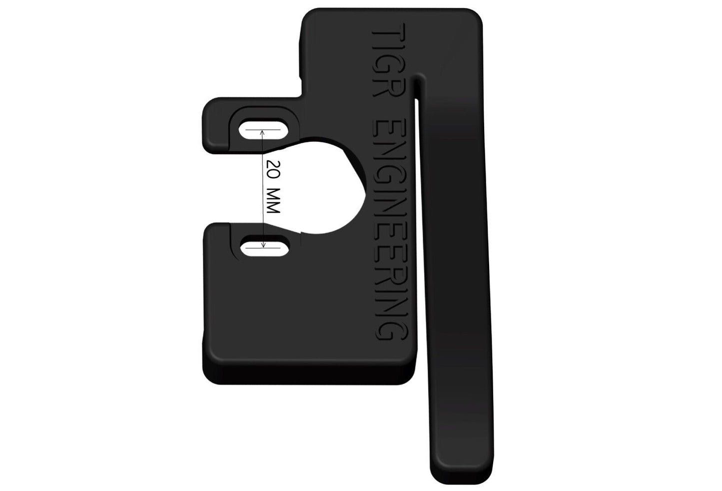 TIGR Lock Plus 3 Fenstersicherungen passend für Polyplastic (Griff ohne Knopf) rechts Scharnierseite