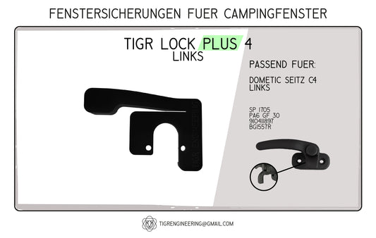 TIGR Lock Plus 4 Fenstersicherung für Dometic Seitz C4 links